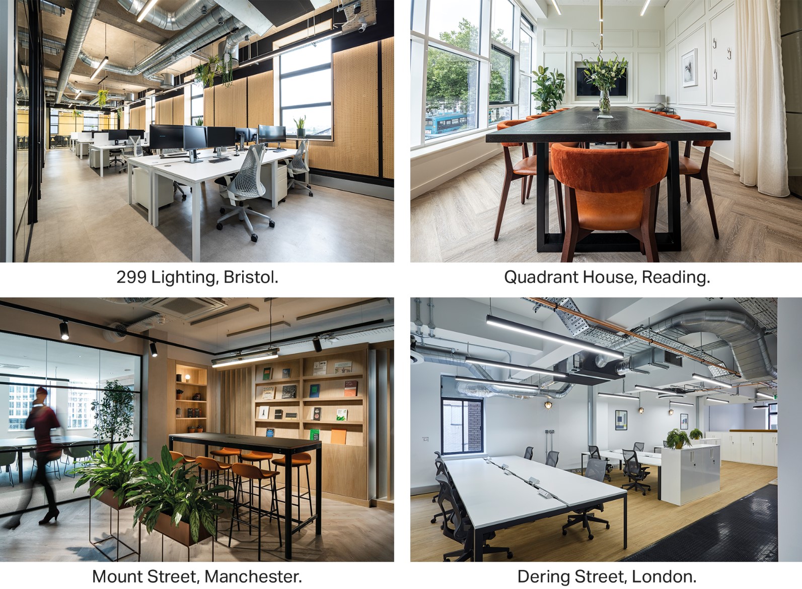 The Difference in Lighting for Shell and Core, CAT A and CAT B Fitout.